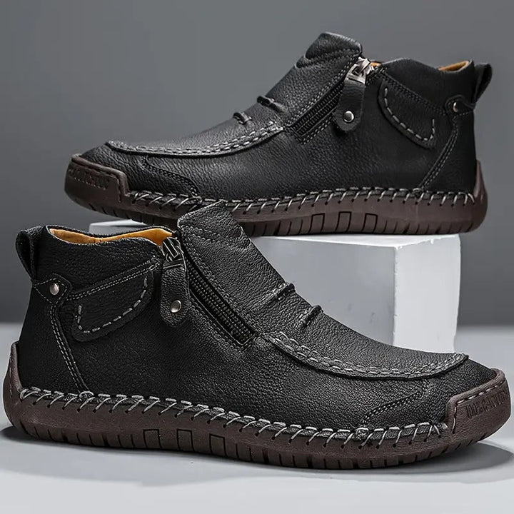 Drevian - Ergonomische Stiefeletten mit Reißverschluss