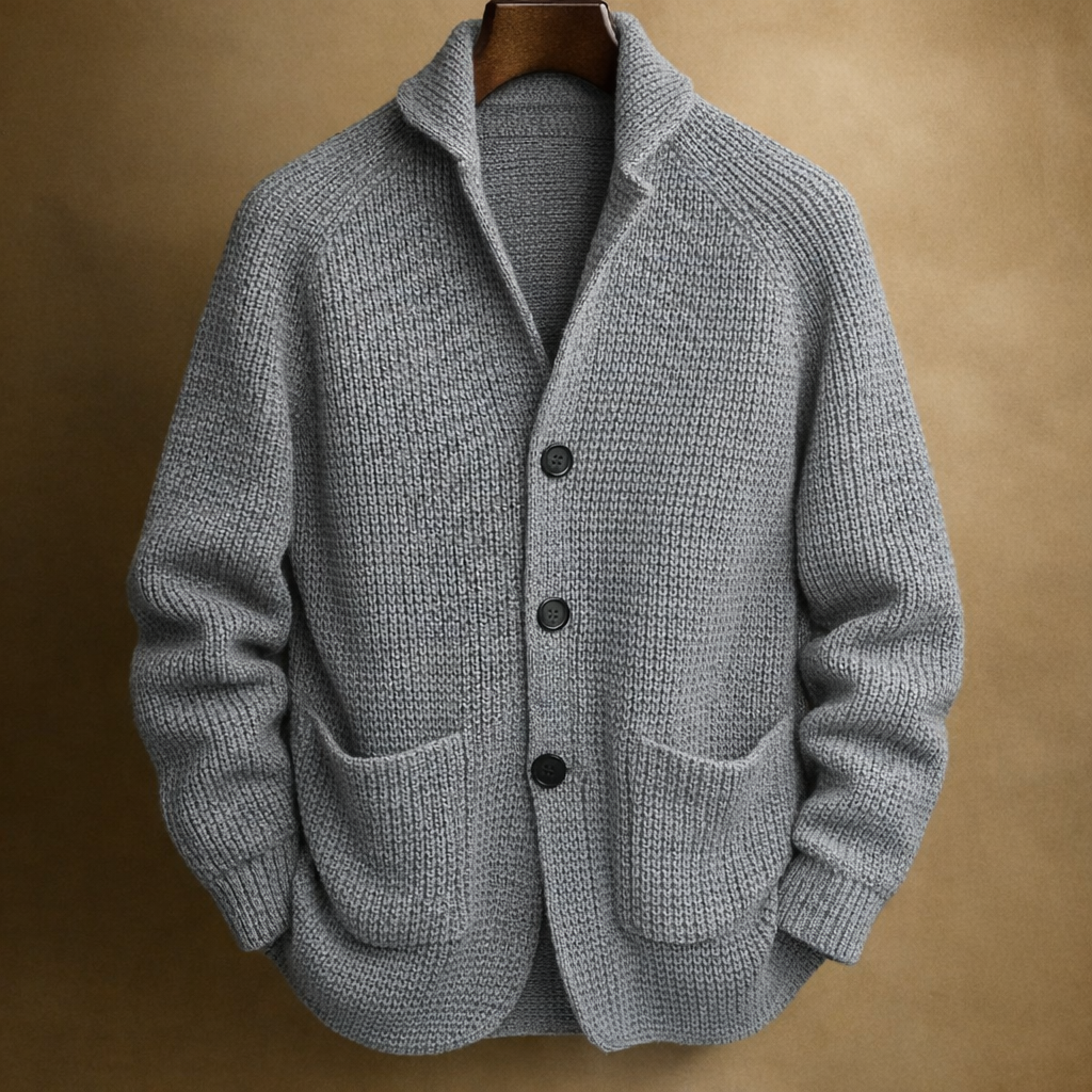 Quentin - Rippstrick-Cardigan