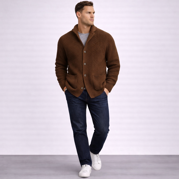 Quentin - Rippstrick-Cardigan