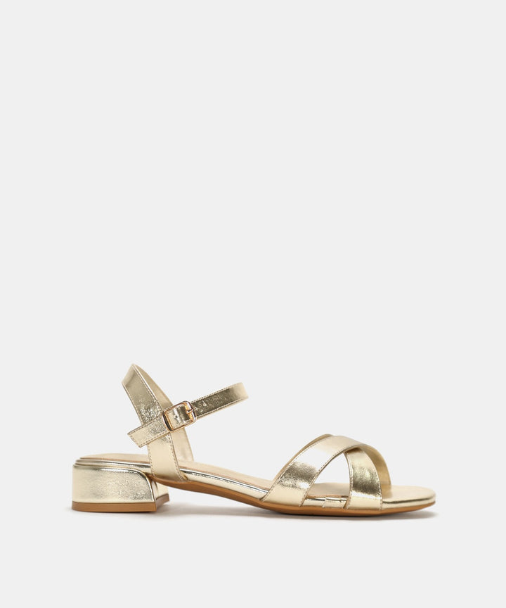 Abrielle - elegante Sandaletten mit niedrigem Absatz