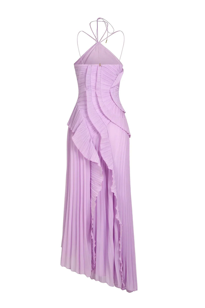 Sancia - Gestuftes Midikleid mit Rüschen