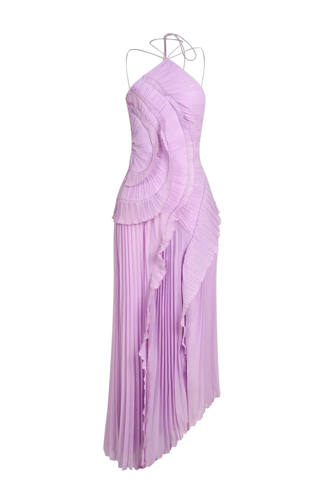 Sancia - Gestuftes Midikleid mit Rüschen