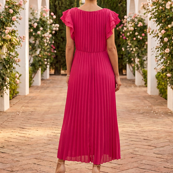 Mirren - Drapiertes Festkleid