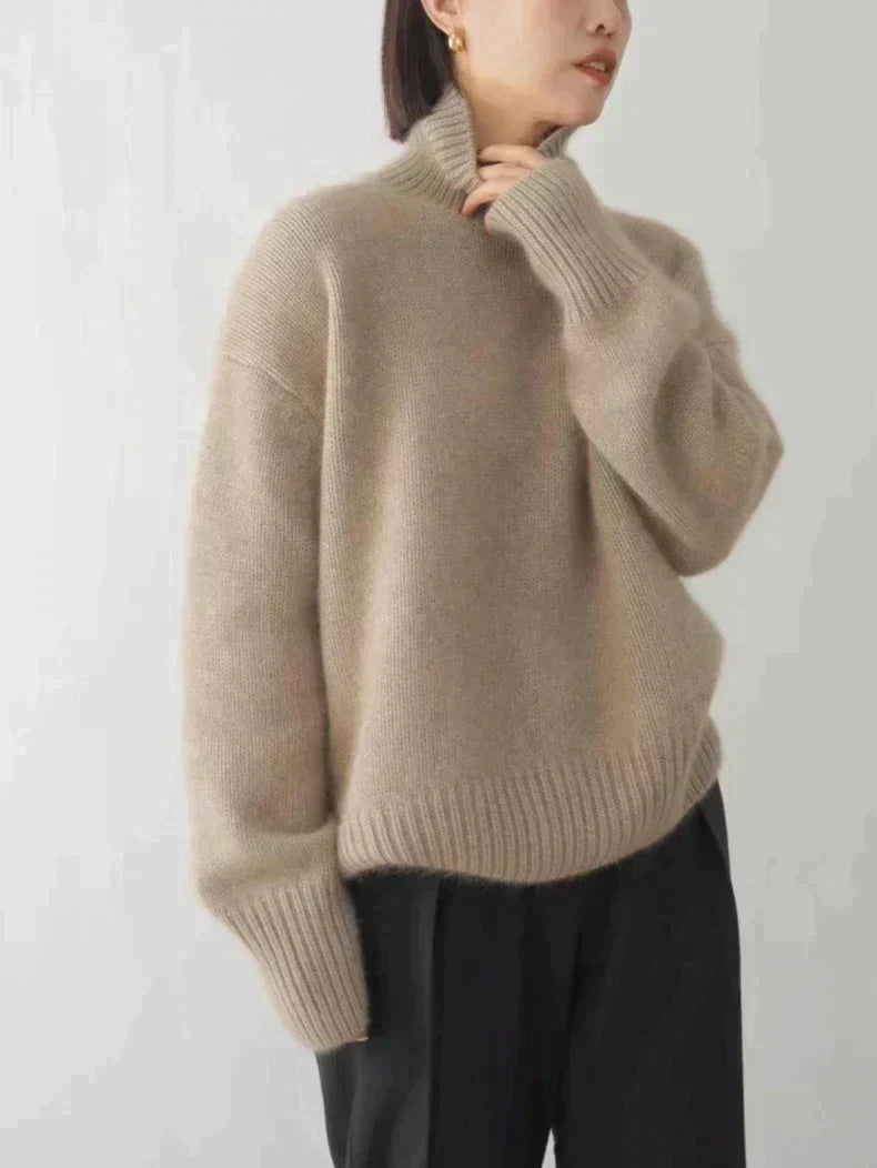 Nysira - Soft-Touch-Rollkragenpullover