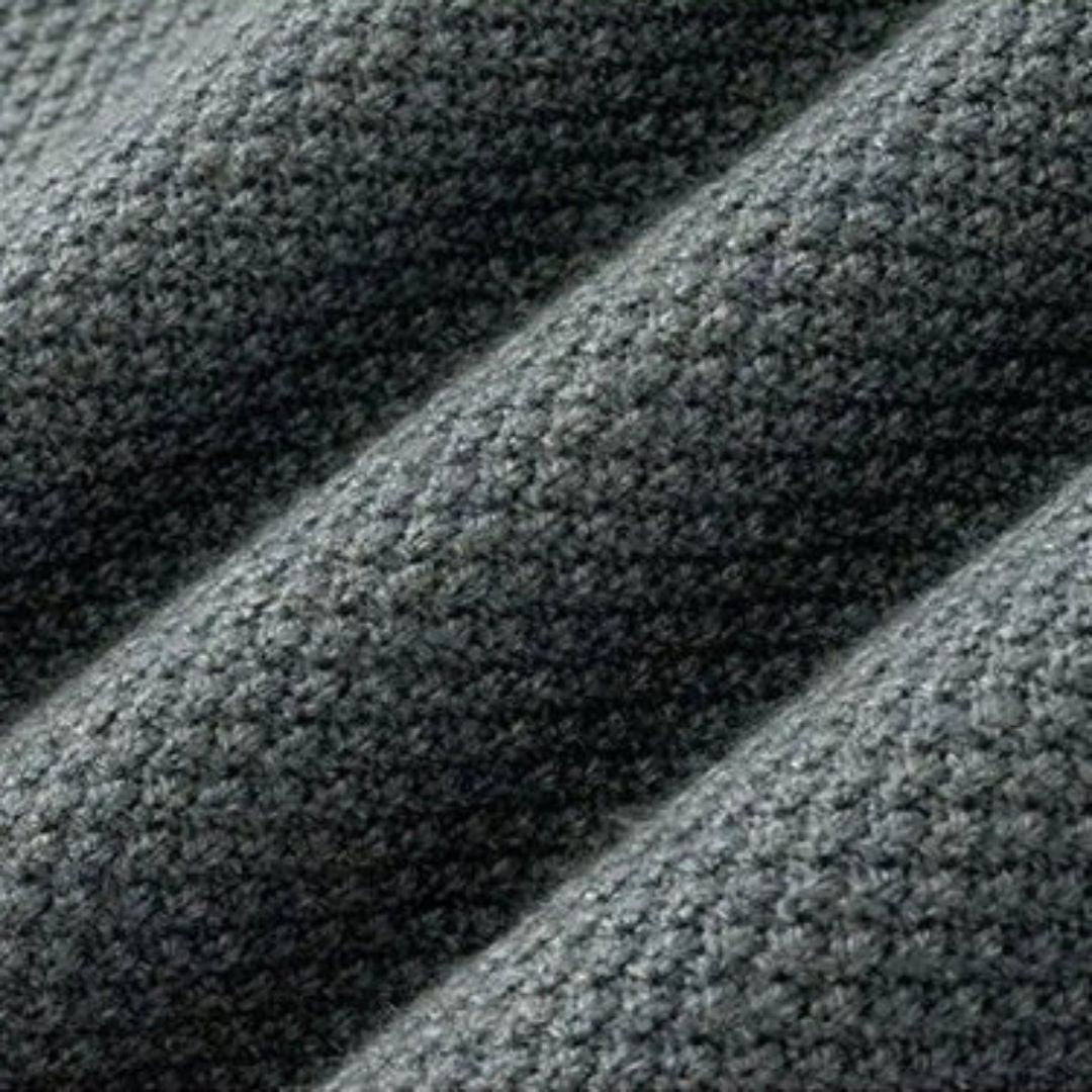 Kelvis - Strukturierter Jacquard-Rollkragenpullover