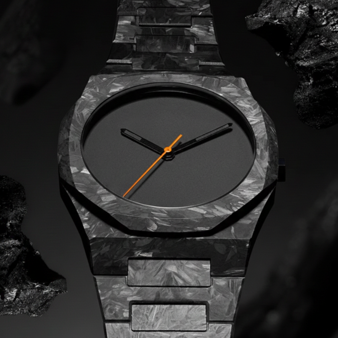 Nevrick - Achteckige Camouflage-Uhr