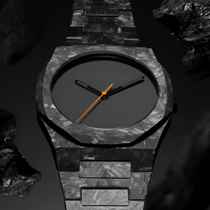 Nevrick - Achteckige Camouflage-Uhr