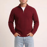 Beadlow - Weicher Half-Zip-Pullover