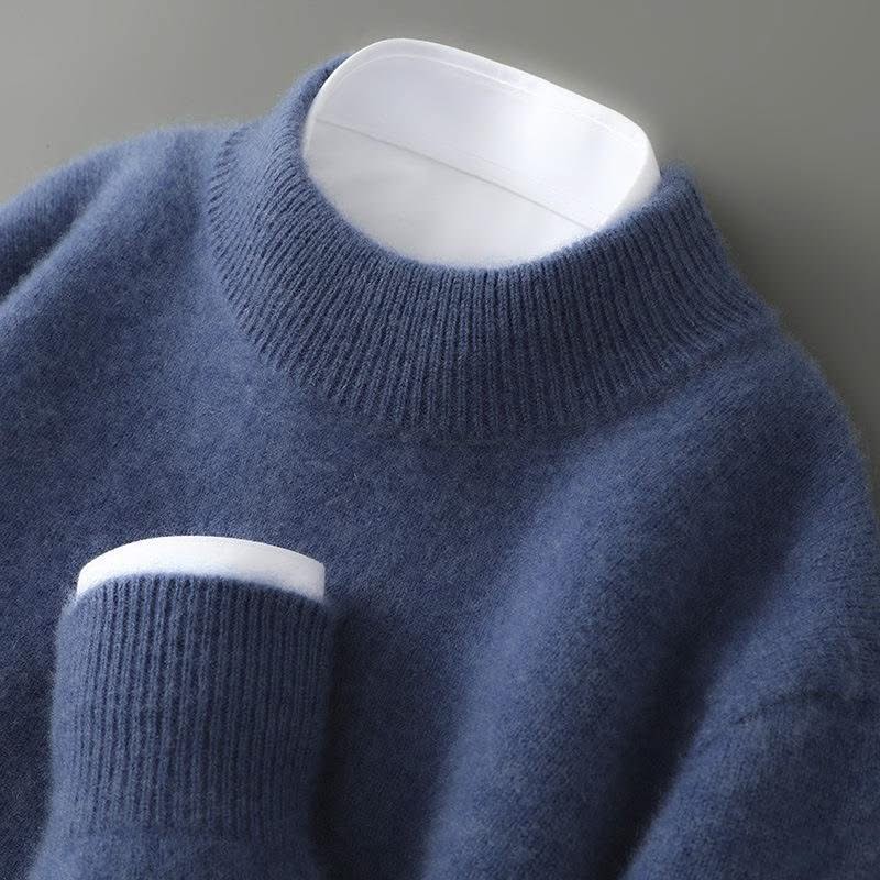 Ulvian - Stehkragenpullover in Soft-Touch-Qualität