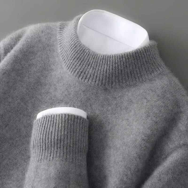 Ulvian - Stehkragenpullover in Soft-Touch-Qualität