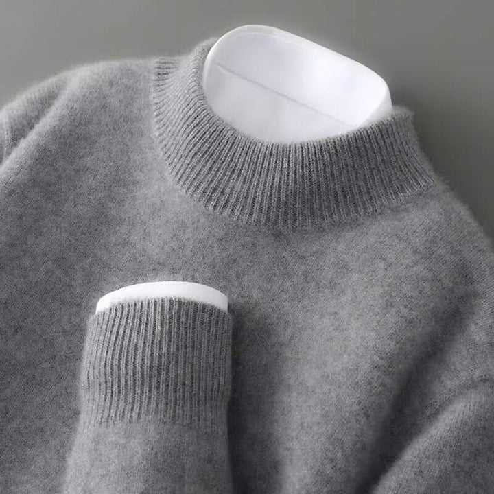 Ulvian - Stehkragenpullover in Soft-Touch-Qualität