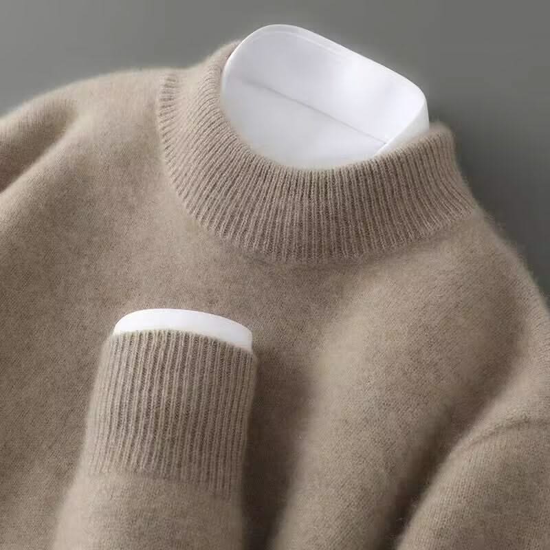Ulvian - Stehkragenpullover in Soft-Touch-Qualität