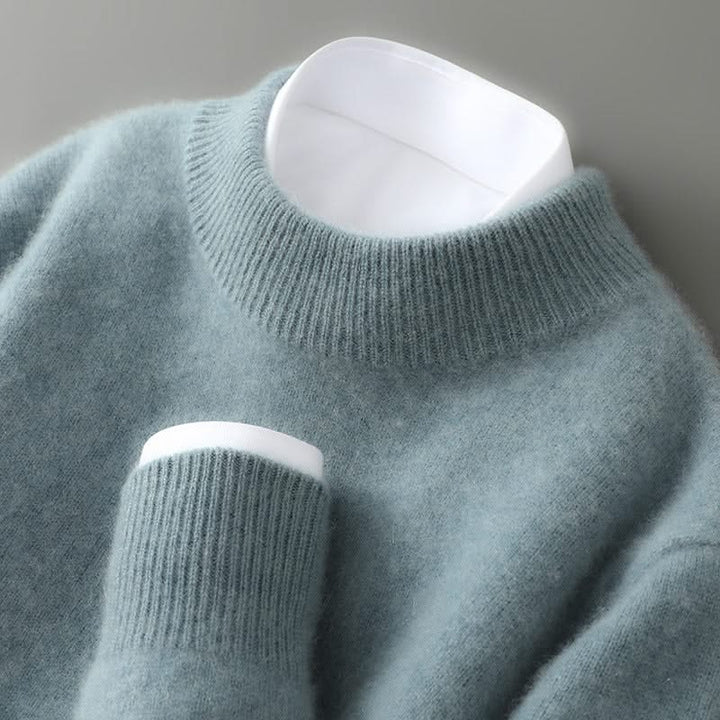 Ulvian - Stehkragenpullover in Soft-Touch-Qualität