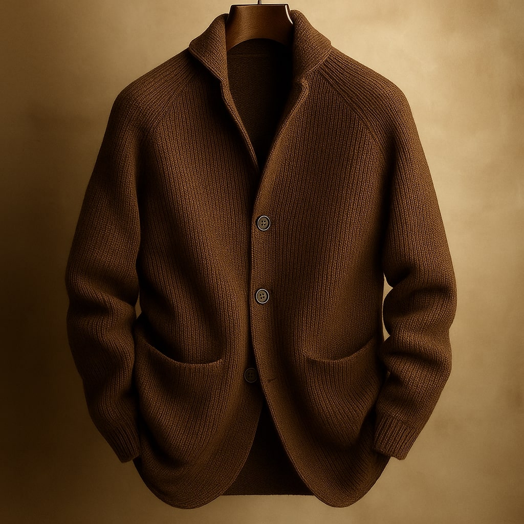 Quentin - Rippstrick-Cardigan