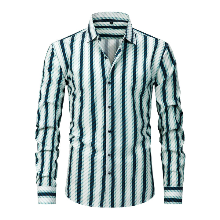 Cormac - gestreiftes Button-down-Hemd