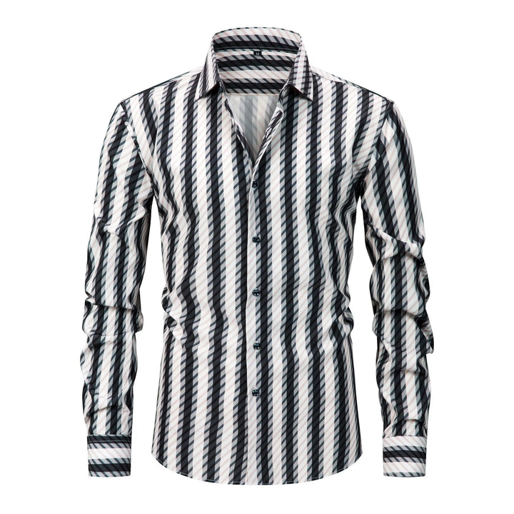 Cormac - gestreiftes Button-down-Hemd