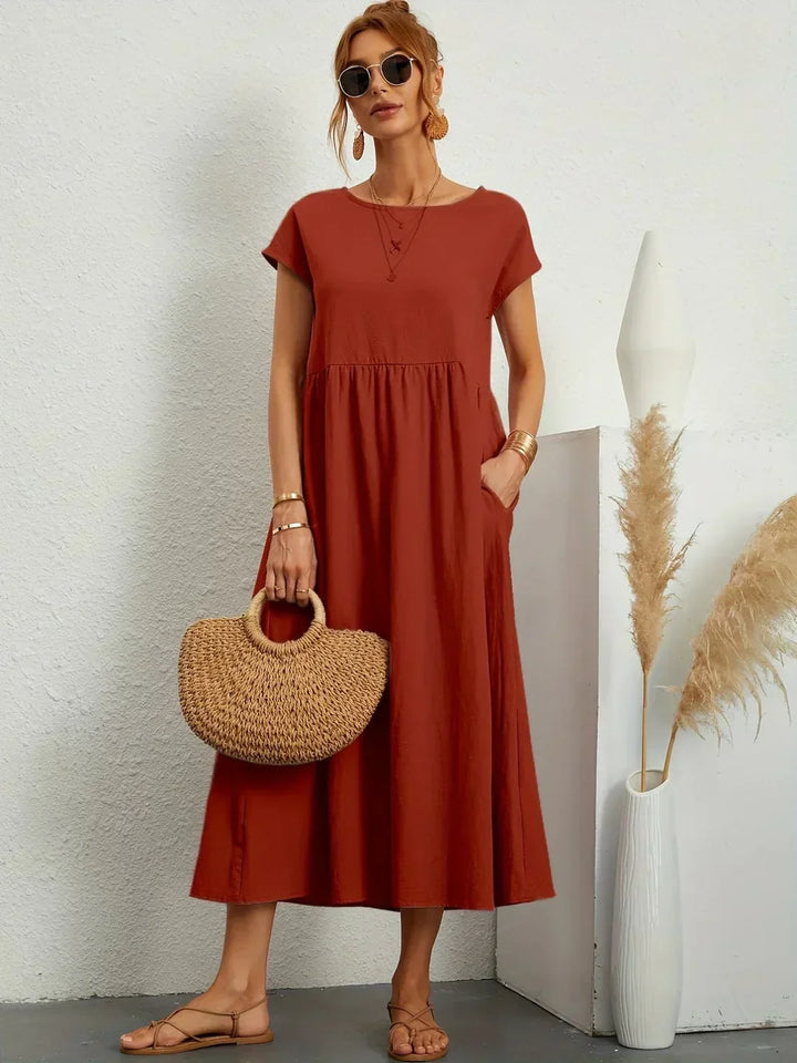 Keiraen - Elegantes Soft-Touch-Kleid