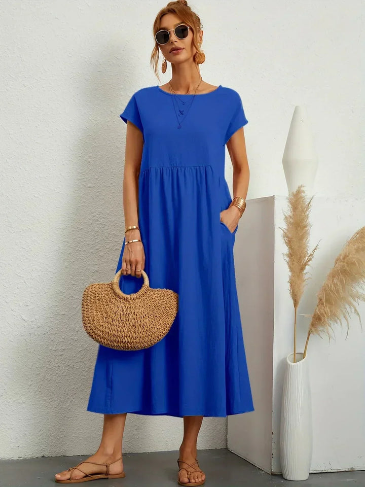 Keiraen - Elegantes Soft-Touch-Kleid