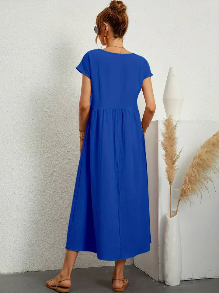 Keiraen - Elegantes Soft-Touch-Kleid