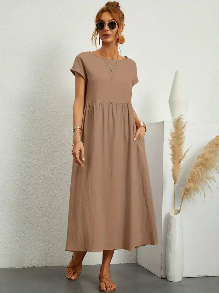 Keiraen - Elegantes Soft-Touch-Kleid