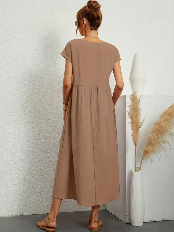 Keiraen - Elegantes Soft-Touch-Kleid