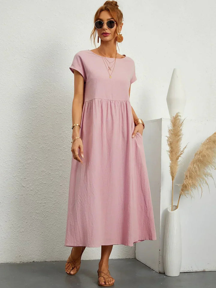 Keiraen - Elegantes Soft-Touch-Kleid
