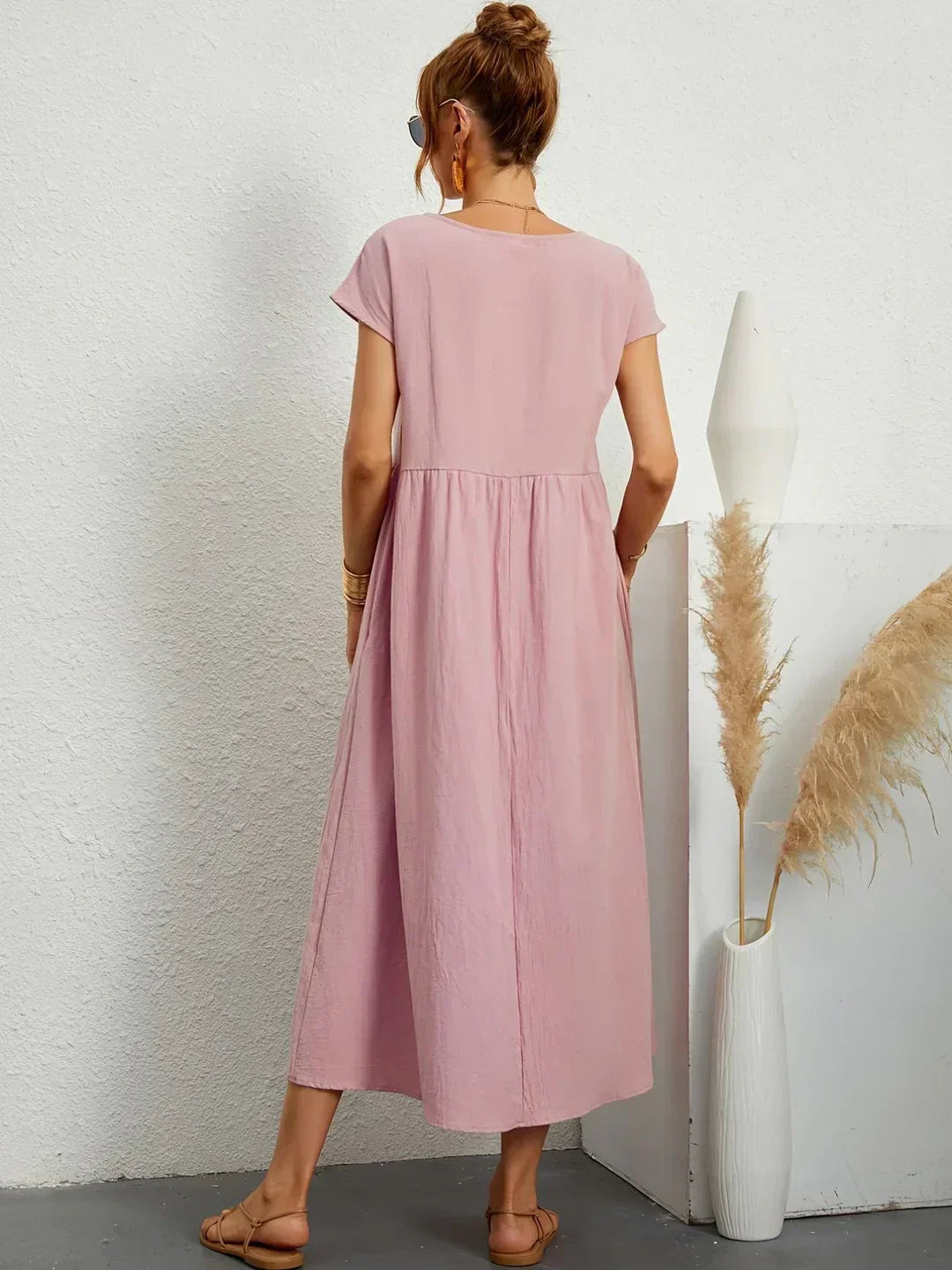Keiraen - Elegantes Soft-Touch-Kleid