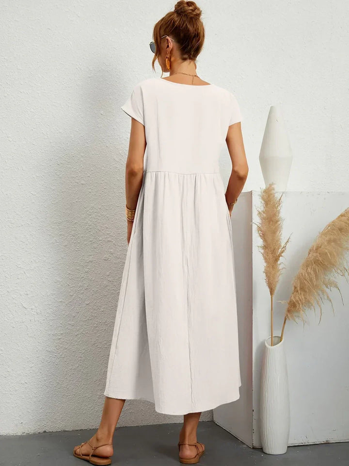 Keiraen - Elegantes Soft-Touch-Kleid