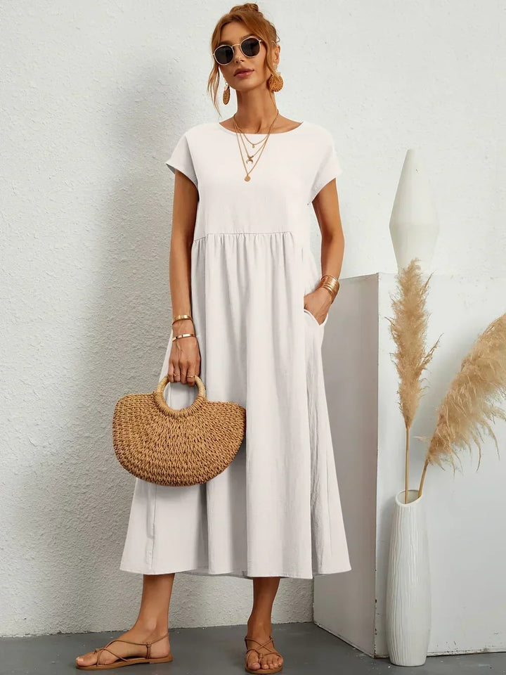 Keiraen - Elegantes Soft-Touch-Kleid