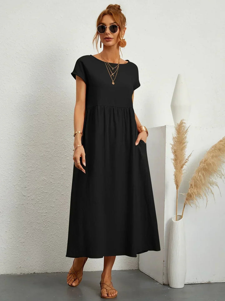 Keiraen - Elegantes Soft-Touch-Kleid