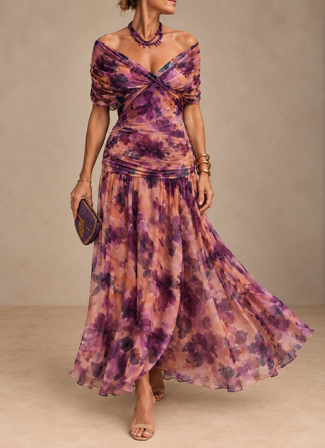 Nola - Ätherisches Meerjungfrau-Abendkleid