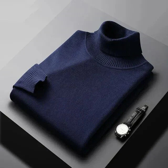 Edbert - Weicher Rollkragenpullover