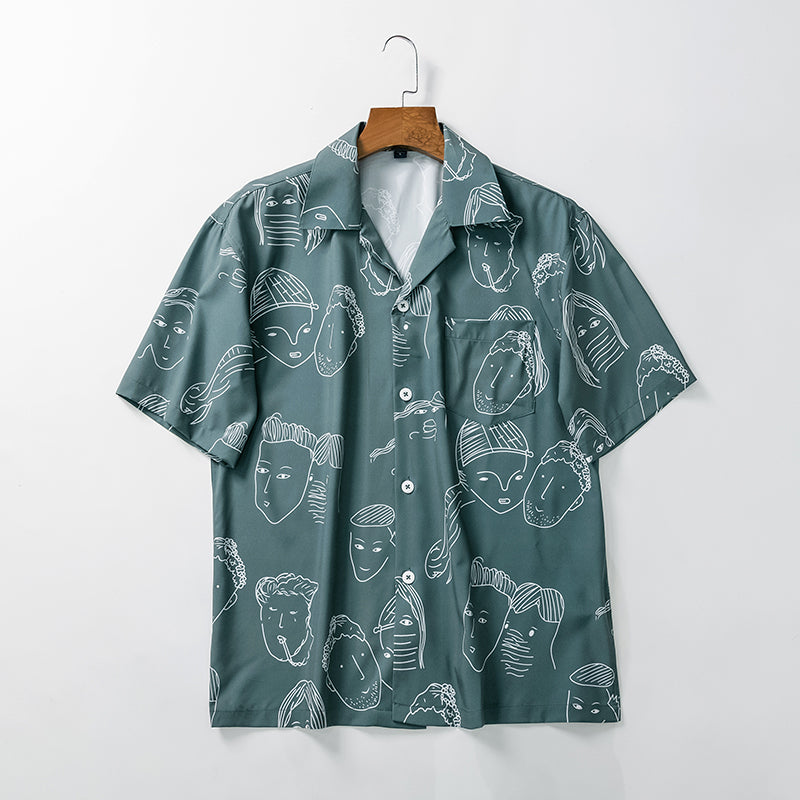 Nash - Weiches Cuban-Collar-Hemd