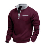 Ivervane - Weicher Half-Zip-Pullover