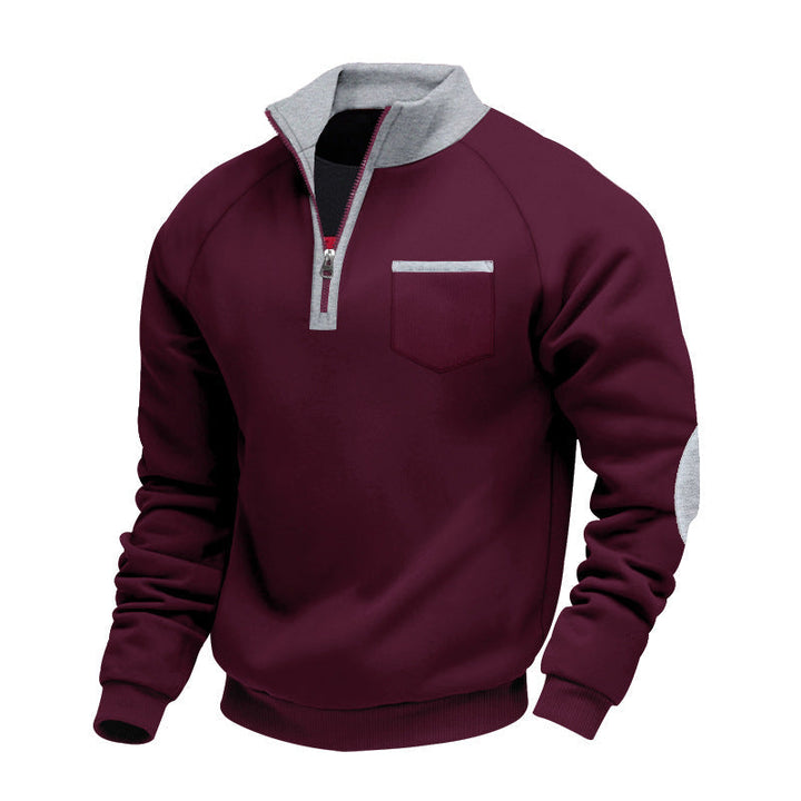 Ivervane - Weicher Half-Zip-Pullover