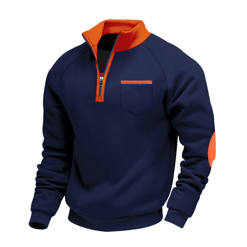 Ivervane - Weicher Half-Zip-Pullover
