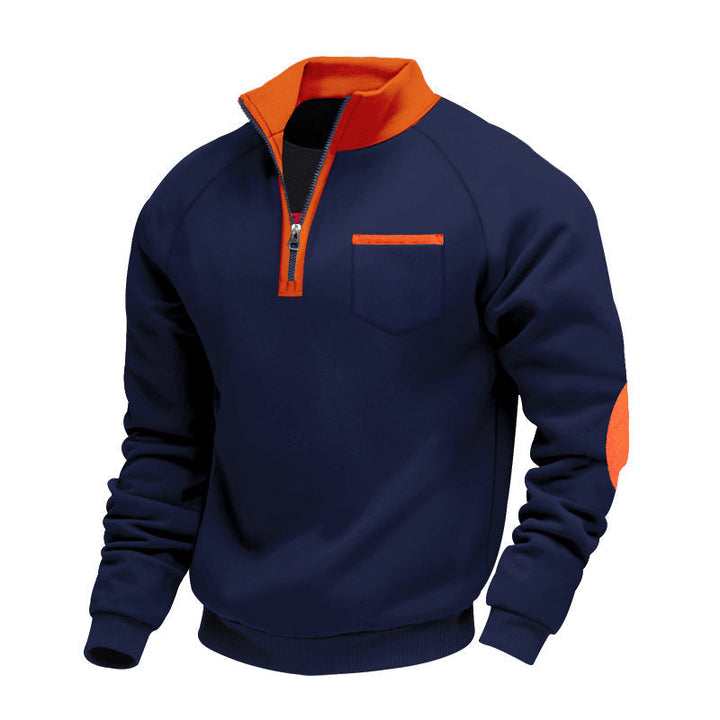 Ivervane - Weicher Half-Zip-Pullover