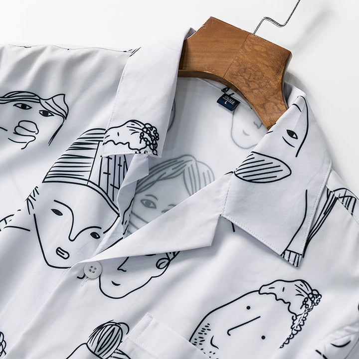 Nash - Weiches Cuban-Collar-Hemd