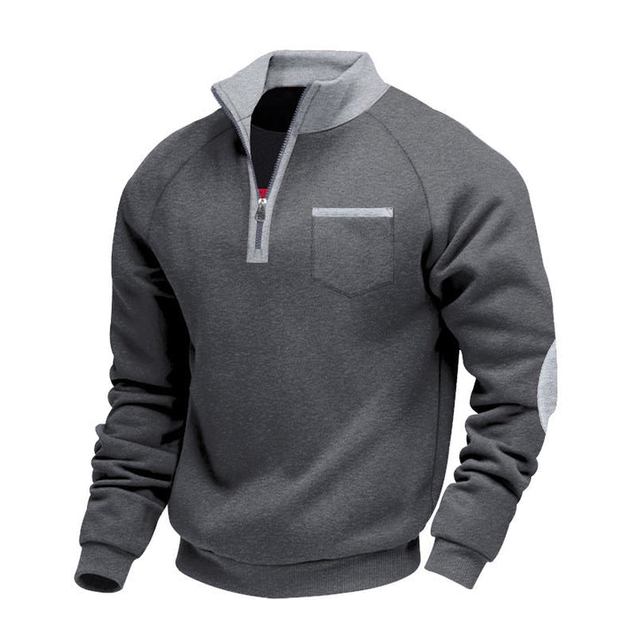 Ivervane - Weicher Half-Zip-Pullover