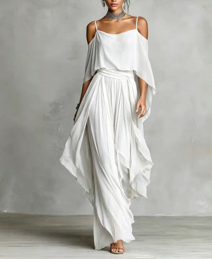 Iridessa - Luftiges Off-Shoulder-Zweiteiler-Set