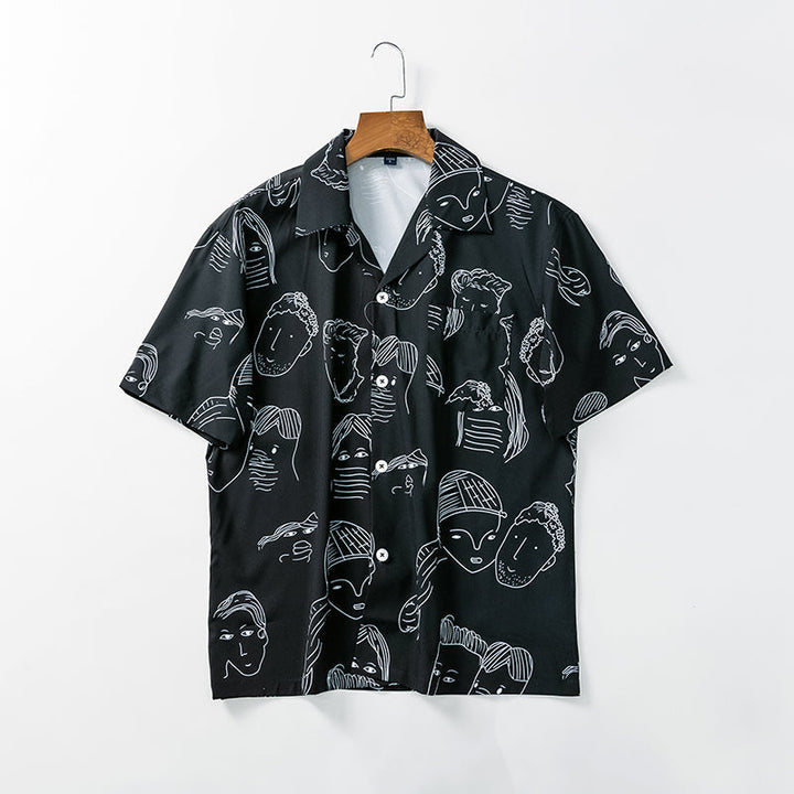 Nash - Weiches Cuban-Collar-Hemd