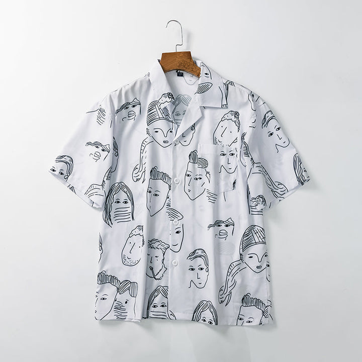 Nash - Weiches Cuban-Collar-Hemd