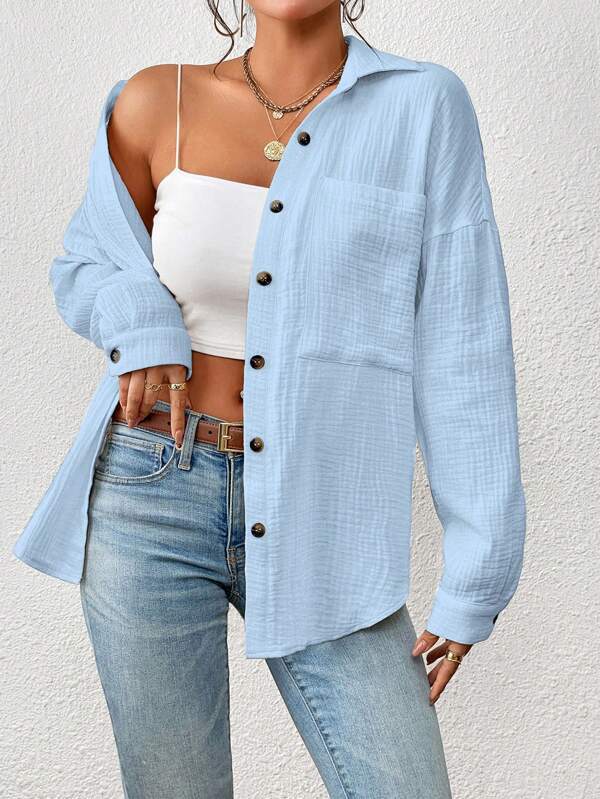 Kireliae - Hemd mit Button-down-Kragen