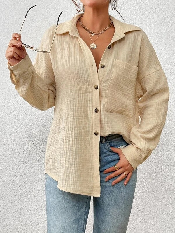 Kireliae - Hemd mit Button-down-Kragen