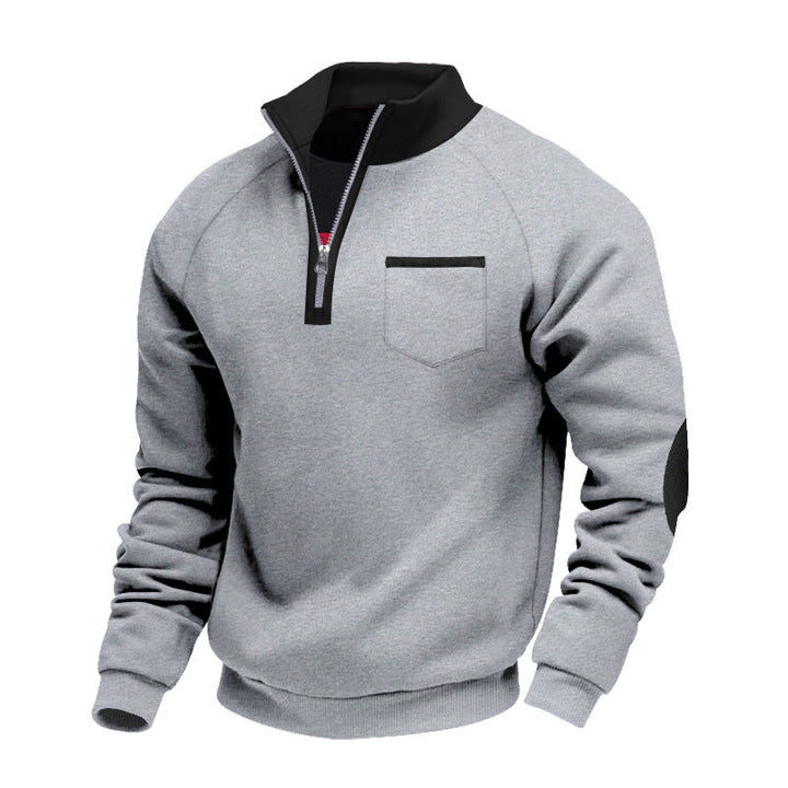 Ivervane - Weicher Half-Zip-Pullover