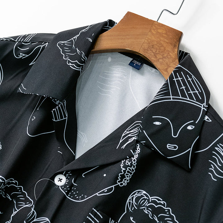 Nash - Weiches Cuban-Collar-Hemd