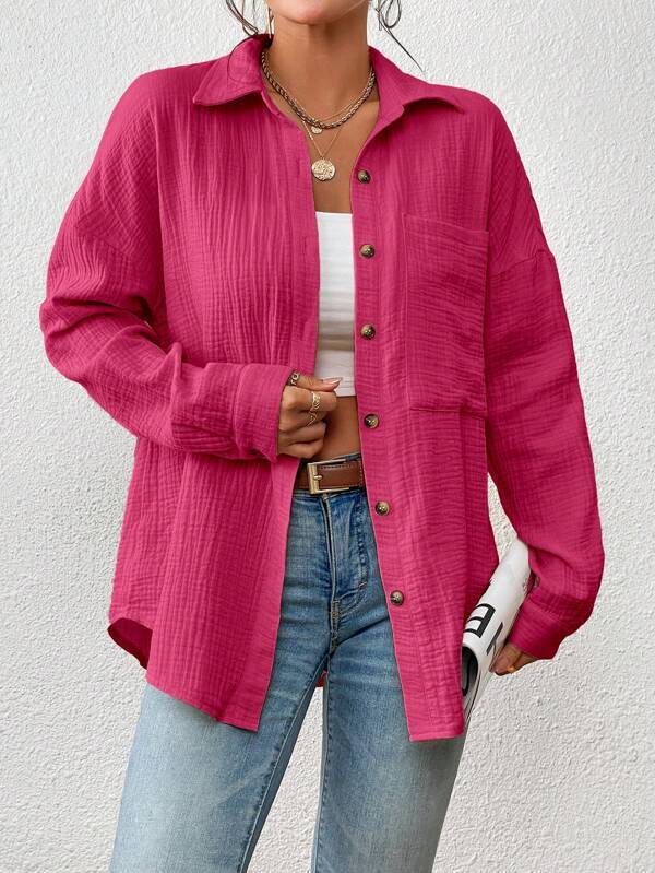 Kireliae - Hemd mit Button-down-Kragen