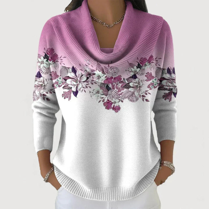 Brionyse - Drapierter Soft-Touch-Pullover
