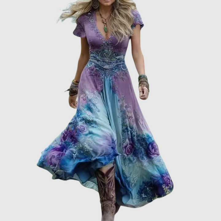 Karisa - besticktes Corsagenkleid