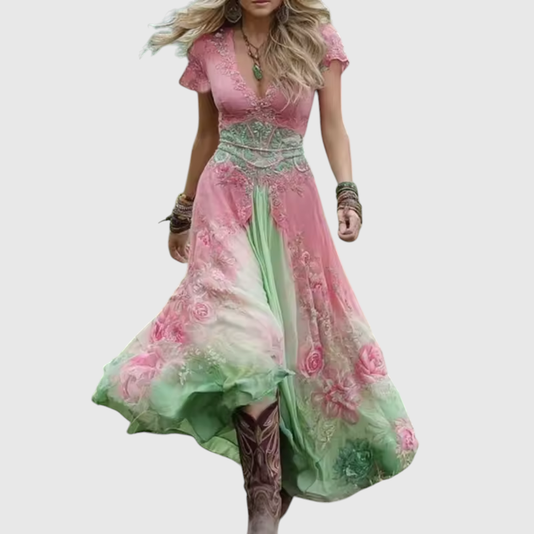 Karisa - besticktes Corsagenkleid